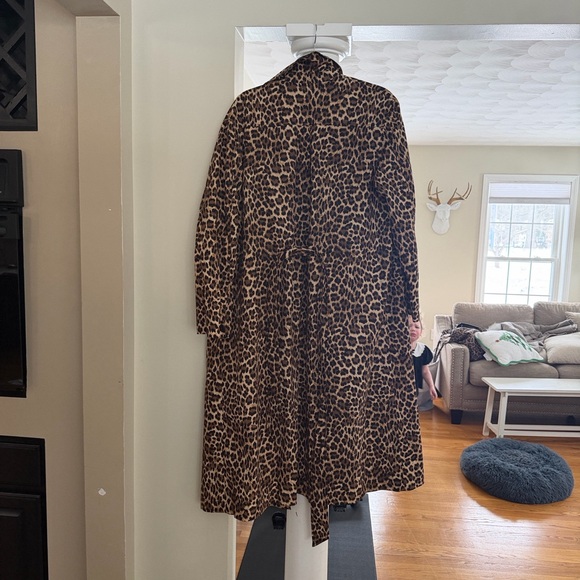 ba&sh Leopard Print Long Coat - Picture 4 of 4